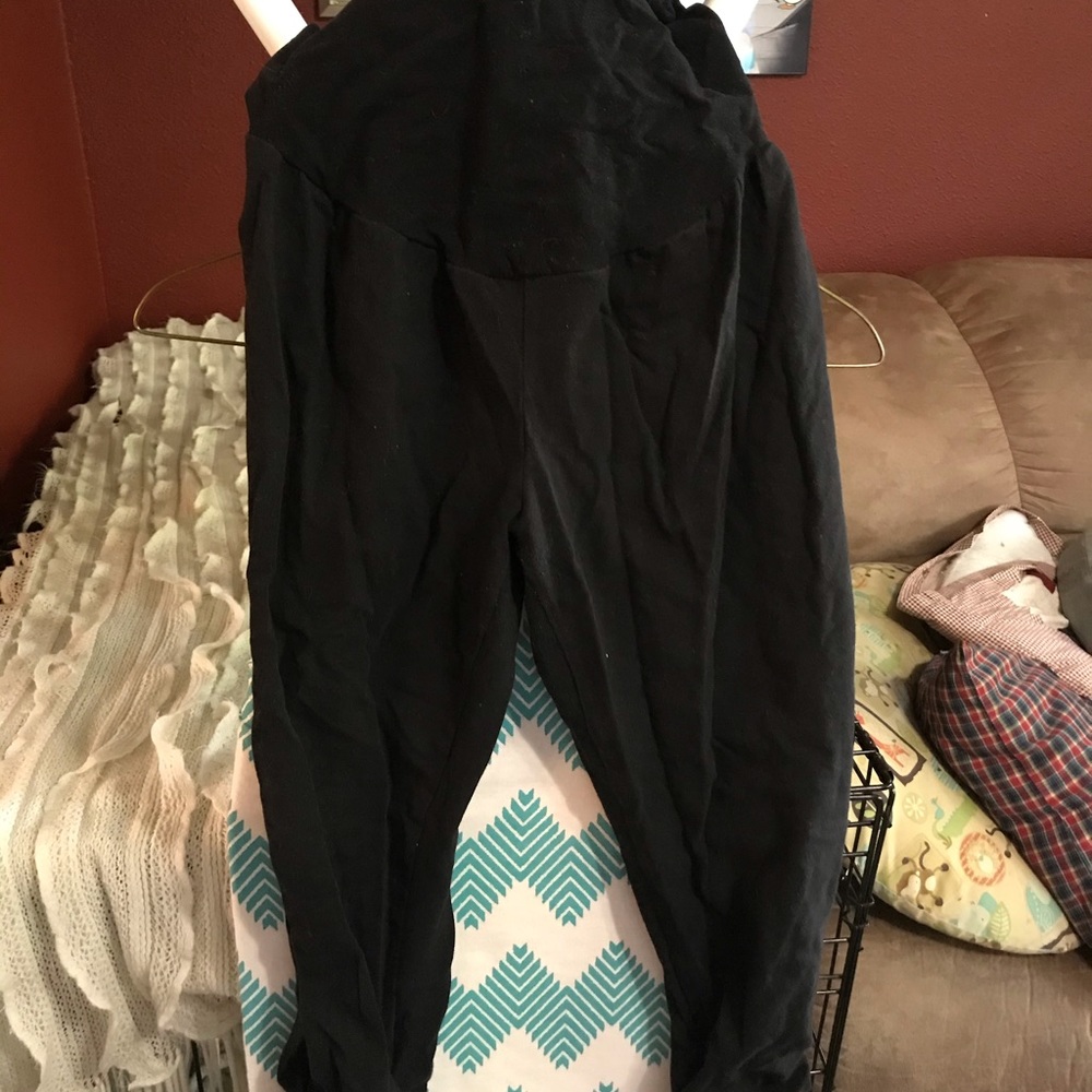 Maternity black leggings
